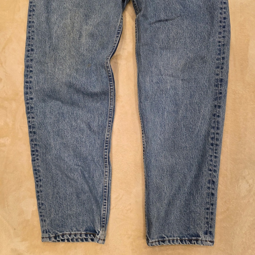 Vintage Levis 550 Jeans Mens 36x31.5 Actual (Tag 38x32) Made In USA Blue 90s - Picture 2 of 12